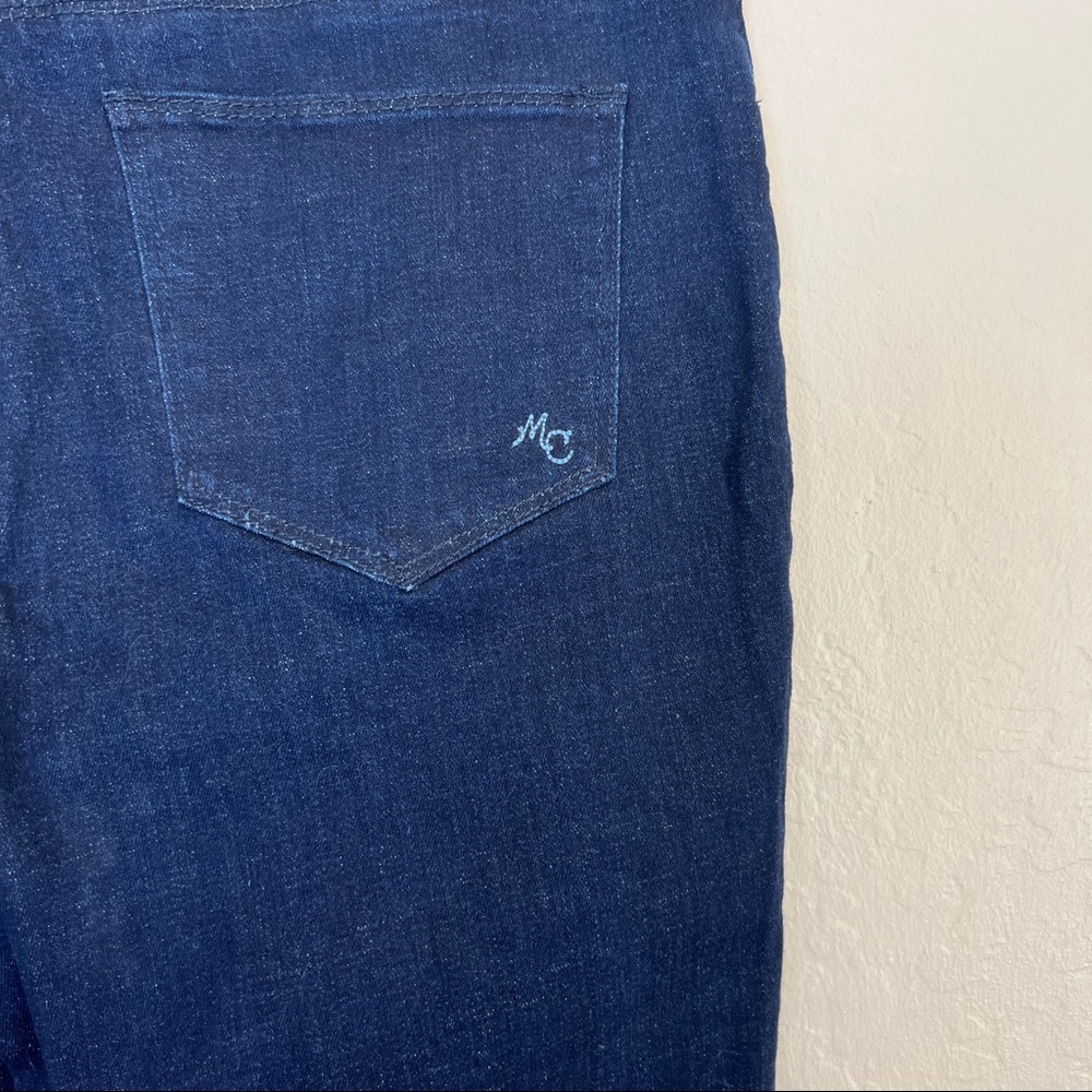 •MODCLOTH• Dark Wash Wide Leg Jeans Size Medium (6-8) - Picture 10 of 13